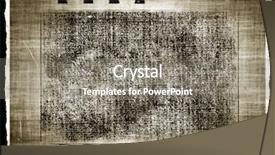  Presentation with old film - PPT theme with slide layout - texture with old film background background and a gray colored foreground