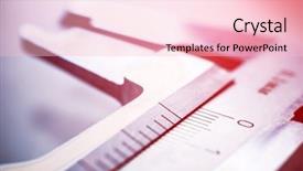  Presentation with blur - Audience pleasing presentation consisting of slide gauge - silver trammel on blur backgruond backdrop and a lemonade colored foreground