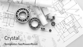  Presentation with construction tools - Presentation consisting of construction proposal - building tools on a background background and a white colored foreground