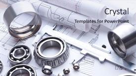  Presentation with construction tools - Beautiful PPT theme featuring construction proposal - building tools on a background backdrop and a light blue colored foreground