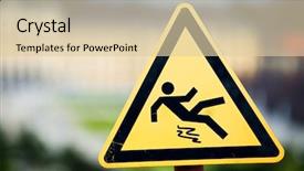  Presentation with rainy days season wet green - Presentation design with slide video - slippery when wet background and a lemonade colored foreground