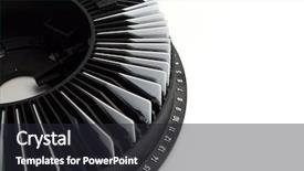  Presentation with slides - Colorful PPT theme enhanced with slideshow - slides ready for a show backdrop and a light gray colored foreground