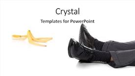  Presentation with accident - Slides enhanced with slip - accident background and a white colored foreground