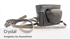  Presentation with camera - Amazing theme having different types of german whole wheat bread backdrop and a yellow colored foreground