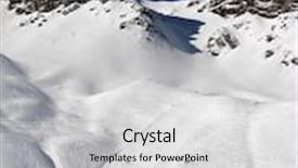  Presentation with skiing - Colorful PPT theme enhanced with slope on the skiing resort scuol switzerland backdrop and a light gray colored foreground