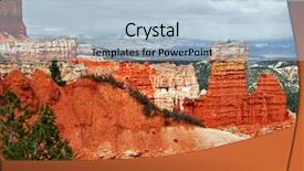  Presentation with utah - Presentation theme having slopes of bryce canyon utah usa background and a light blue colored foreground