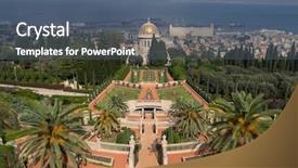  Presentation with gardens - Beautiful theme featuring slopes of the carmel mountain backdrop and a ocean colored foreground