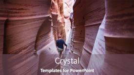  Presentation with living coral - Amazing presentation having slot-canyon-in-grand-staircase backdrop and a violet colored foreground