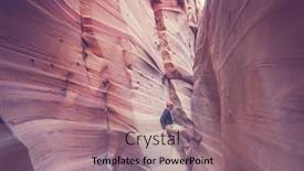  Presentation with living coral - Audience pleasing slide set consisting of slot-canyon-in-grand-staircase backdrop and a coral colored foreground