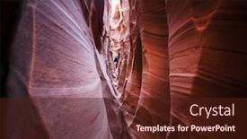  Presentation with grand canyon - Slide deck enhanced with slot-canyon-in-grand-staircase background and a wine colored foreground