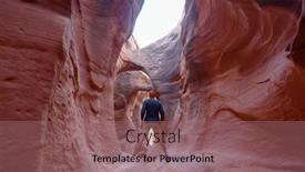  Presentation with animated slot machine - Amazing presentation having slot-canyon-in-grand-staircase backdrop and a coral colored foreground