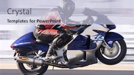  Presentation with slow down - Cool new presentation theme with slow-shutter-speed-shot backdrop and a  colored foreground