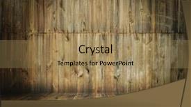  Presentation with interior - Beautiful PPT theme featuring slum - old wooden interior grunge background backdrop and a coral colored foreground