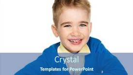  Presentation with sly - Audience pleasing presentation consisting of sly-little-boy-in-blue backdrop and a ocean colored foreground