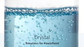  Presentation with soap - PPT layouts having small-bottle-of-soap background and a light blue colored foreground