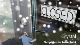  Presentation with medical service - Audience pleasing slide deck consisting of small-business-pandemic-and-service backdrop and a tawny brown colored foreground