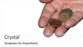  Presentation with climate change ecological disaster - Slide deck enhanced with small change a british pound background and a  colored foreground