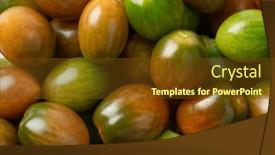  Presentation with cherry - PPT layouts consisting of small-cherry-tiger-tomatoes-full background and a  colored foreground