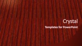  Presentation with colored - PPT theme consisting of small colored abstract wooden boards background and a tawny brown colored foreground