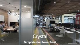  Presentation with start up business - Colorful slide deck enhanced with small company - startup business team brainstorming backdrop and a  colored foreground