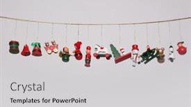  Presentation with wood gray - Presentation theme with small-decorative-wood-christmas-toy background and a  colored foreground