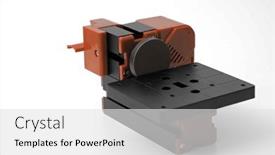  Presentation with diy - PPT theme consisting of small-diy-grinder-for-education background and a  colored foreground