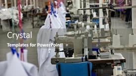  Presentation with manufacturing safety - Slide set enhanced with entrepreneur in africa botswana industrial background and a gray colored foreground