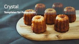  Presentation with french pastry - Cool new presentation theme with small french pastry with rum backdrop and a  colored foreground