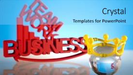  Presentation with teamwork - Beautiful presentation featuring small group discussion - teamwork concept backdrop and a  colored foreground