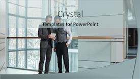  Presentation with scrolling - Presentation theme with small-group-of-young-elegant background and a lemonade colored foreground