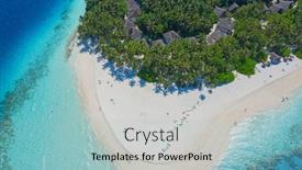  Presentation with animals winter - Beautiful slides featuring small-island-in-the-maldives backdrop and a light blue colored foreground