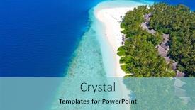  Presentation with animals winter - PPT layouts having small-island-in-the-maldives background and a light blue colored foreground