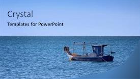  Presentation with old fishing boat - 