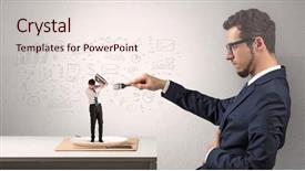  Presentation with eating - Amazing PPT layouts having small one with doodled report backdrop and a  colored foreground