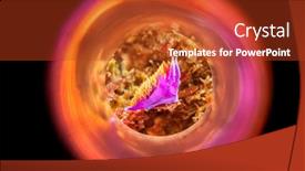  Presentation with purple teal yellow pink and orange - Presentation theme featuring small-purple-and-orange-spanish background and a crimson colored foreground