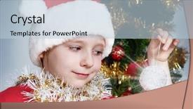  Presentation with chinese new years - Colorful theme enhanced with small santa klaus with new backdrop and a lemonade colored foreground