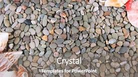  Presentation with sea shells - Presentation design featuring alternative non-nicotine smoking background and a wine colored foreground.