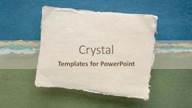  Presentation with khadi paper - Colorful presentation enhanced with small-sheet-of-blank-white backdrop and a lemonade colored foreground