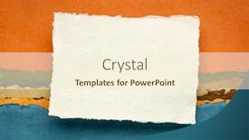  Presentation with khadi - Colorful presentation theme enhanced with small-sheet-of-blank-white backdrop and a cream colored foreground