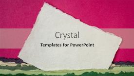  Presentation with khadi paper - Beautiful theme featuring small-sheet-of-blank-white backdrop and a light gray colored foreground