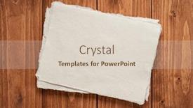  Presentation with khadi - PPT theme with small-sheet-of-blank-white background and a lemonade colored foreground