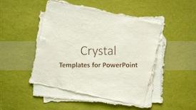  Presentation with khadi - PPT theme with small-sheet-of-blank-white background and a lemonade colored foreground