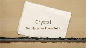  Presentation with khadi - PPT theme with small-sheet-of-blank-white background and a  colored foreground