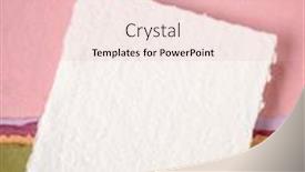  Presentation with white sheet - Presentation theme consisting of small-sheet-of-blank-white background and a lemonade colored foreground