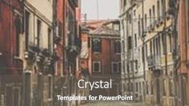  Presentation with lockdown - Beautiful slide set featuring small-square-in-venice-without backdrop and a gray colored foreground