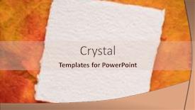  Presentation with khadi paper - PPT theme consisting of small-square-sheet-of-blank background and a lemonade colored foreground