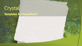  Presentation with khadi - PPT theme having small-square-sheet-of-blank background and a tawny brown colored foreground