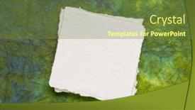  Presentation with khadi - Presentation theme featuring small-square-sheet-of-blank background and a tawny brown colored foreground