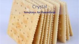  Presentation with diwali fire crackers - PPT theme with small-stack-of-soup-crackers background and a  colored foreground