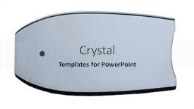  Presentation with foam - Beautiful presentation theme featuring small-surf-foam-board-aka backdrop and a light blue colored foreground